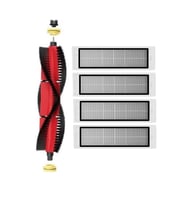 Roborock S6 / S6 Pure Uyumlu 1 Adet Ana Fırça 4 Adet Hepa Filtre