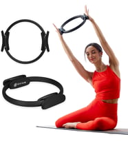 Pilates Ring Fitness Çemberi, Tonlama Kolları, Bacaklar ve Çekirdek