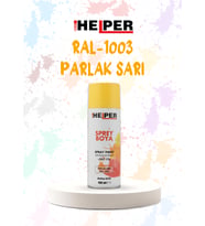 Helper RAL 1003 Parlak Sarı Akrilik Sprey Boya 400 ML