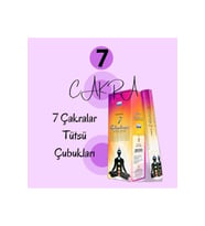 7 Chakras Çakra Tütsü 20 Çubuk