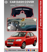 CHEVROLET AVEO (2006-2011) Torpido Örtüsü Ön Göğüs Torpido Koruma Tam Uyum Kaymaz Hızlı Montaj