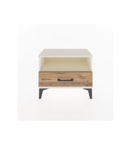 Arges Komodin Tek Raflı Tek Çekmeceli 60x30x48 Aytaşı-Çam