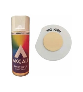 Akçalı Sprey Boya 302 Krem 400ml