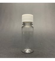 15 cc Plastik Şişe - Beyaz Kapaklı - 15 ml Kapaklı Pet Şişe  x 10 Adet (Karışık)