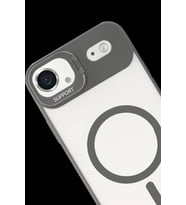 Joko Apple iPhone 17 Air Remim Lensli Magsafe Standlı Kapak - Titan Gri