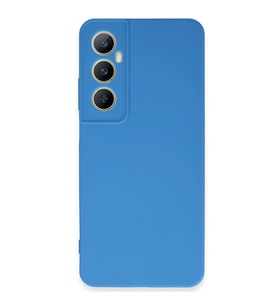 Realme C65 Kılıf First Silikon - Mavi