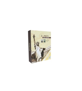 GünTech 10X15 200 Lük Ülkeler Desenli Fotoğraf Albümü (Özgürlük Anıtı)