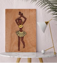 BK Home African Woman Tasarımlı Kanvas Tablo-1