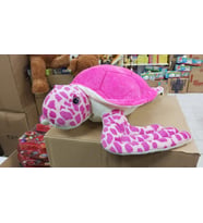 Oyuncak Peluş Pembe Caretta Caretta Kaplumbağa 50 cm Fuşya