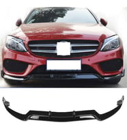 Mercedes C Serisi W205 Ön Tampon Lip 2015-2018