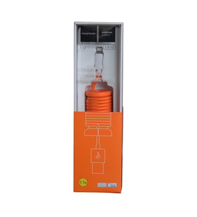 Powerway Lightning Hızlı Şarj Kablosu Örgülü 1.1M CX10 Turuncu