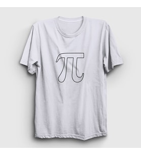 Presmono Unisex Beyaz Pi Sayısı Math Matematik T-Shirt 422087tt (Beyaz)