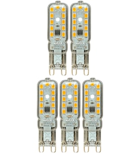 (5 Adet) Osaka 5W 3000K (Sarı Işık) G9 Duylu Led Kapsül Ampul