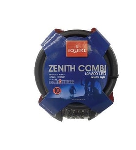 Xbyc 4523 Şifreli Halat Kilit 12x1800 mm Işıklı Ve Sıfırlanabilir Bisiklet Kilidi