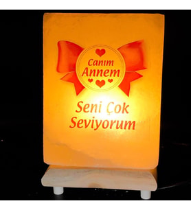 Anneler Günü hediyesi Tuz Lamba