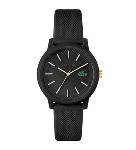 LACOSTE LAC2001212 SİYAH SİLİKON KORDON KADIN KOL SAATİ