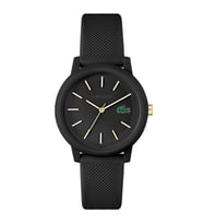 LACOSTE LAC2001212 SİYAH SİLİKON KORDON KADIN KOL SAATİ