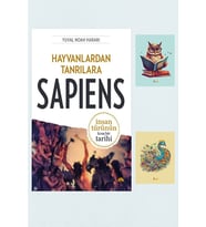 Hayvanlardan Tanrılara: Sapiens 9786055029357 - Yuval Noah Harari - Not Defterli Seti (Renksiz)
