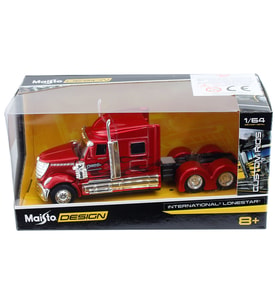 Maisto Custom Rings 1:64 Model Tır Kırmızı 14cm