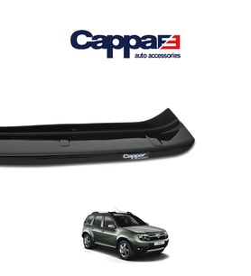 CAPPAFE Dacia Duster Arka Tampon Eşiği Koruma PARLAK 2010-2017