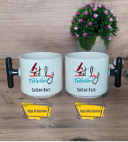 Patoloji Teknikeri Kupa Bardak T Siyah Kulplu Tıp Bayramı Hediyesi
