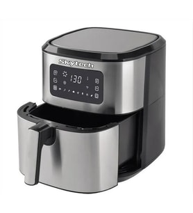 Skytech ST-AF800 Airfryer Fritöz  Makinesi 8 Litre 1700 Watt (Gri)