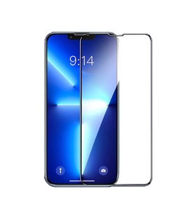 Apple iPhone 12 Pro Max Zore Etnaa Cam Ekran Koruyucu (Siyah)