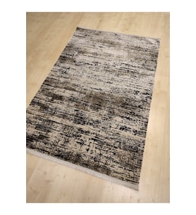 KASHE HALI PALET 22200 BEJ KAHVE DOKUMA INCE HALI 120X180 CM