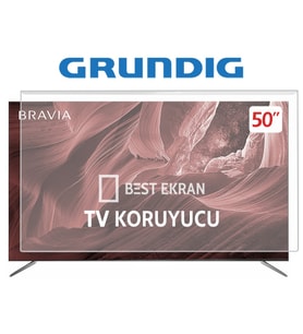 Grundig 50GKU750 TV EKRAN KORUYUCU - Grundig 50" inç Smart Qled Ekran Koruyucu 50 GKU 750