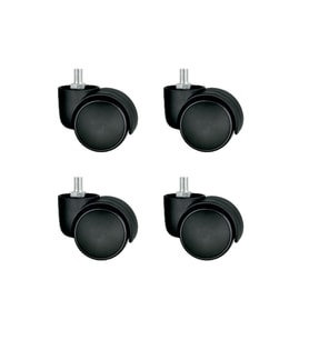 Bürosit Plastik Vidalı Teker - 50MM HKS152 - 4 Adet