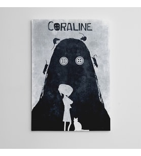 Coraline  Mini Kanvas Tablo