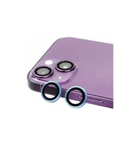 Apple iPhone 14 Uyumlu Zore CL-07 Kamera Lens Koruyucu (Mavi)