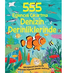 555 Eğlenceli Çıkartma Denizin Derinliklerinde