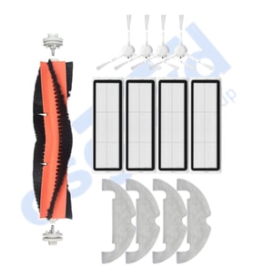 XİAOMİ MOP 2 ULTRA – X10 Uyumlu 1 Ana Fırça 4 Yan Fırça 4 Filtre 4 Mop PKT-iasgf0001276