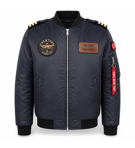 MNG91L Bomber Pilot Montu Kumas Lacivert