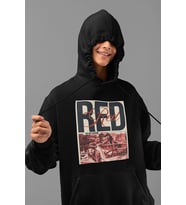 Unisex Taylor Swift Vintage Albüm Red Baskılı Oversize Hoodie