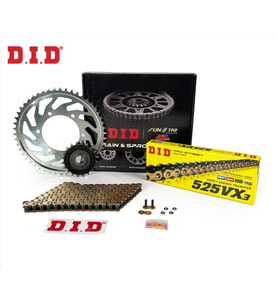Did-Jt 2008-2016 Suzuki GSX 650 F Uyumlu Zincir Dişli Set Gold (Sarı) Renk