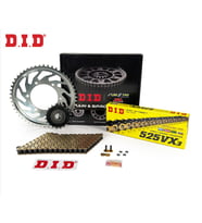 Did-Jt 2008-2016 Suzuki GSX 650 F Uyumlu Zincir Dişli Set Gold (Sarı) Renk