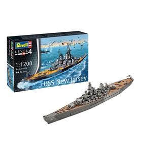 Revell Maket Model Kit Battleship USS New Jersey  5183