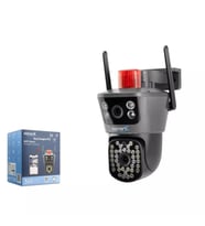 Apronx Wpb246  Wi-fi İp Kamera 2*4mp 2*3.6mm Lens Sd Kart Girişli Siyah