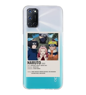 Oppo A52/A72/A92 Uyumlu Naruto Anime Desenli Şeffaf Telefon Kılıfı