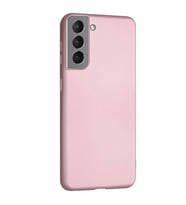 Samsung Galaxy S21 Premium Silikon Kılıf Rose