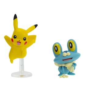 Pokemon Battle 2'li Figür Seti - Pikachu ve Froakie PKW4071