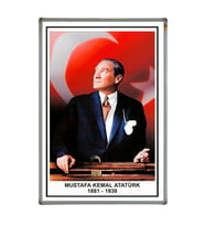 ATATÜRK PORTRESİ (Alüminyum Çerçeveli) - 50x70cm