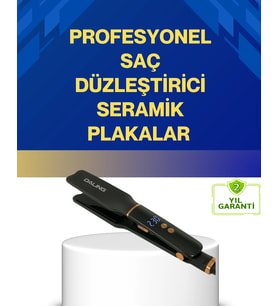 Seramik Plakalı Daling Saç Düzleştirici Kırılma Ve Dolanma Önleyici