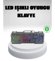 Rgb Işıklı Klavye Mouse Seti – Türkçe Q, Ayarlanabilir Dpı, Ergonomik Ve Dayanıklı Tasarım