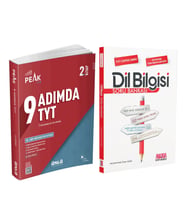 Ünlü Yayıncılık TYT 9 Adımda Soru Bankası 2. Kitap ve AKM Dil Bilgisi Soru Bankası Seti 2 Kitap