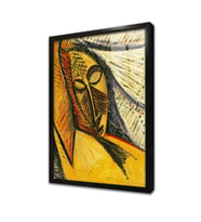Picasso Çerçeveli Cam Tablo