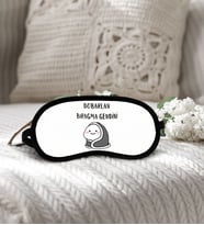 BK Gift Esprili Uyku Göz Bandı, Arkadaşa Hediye, Doğum Günü Hediyesi, Uyku Bandı-2-9