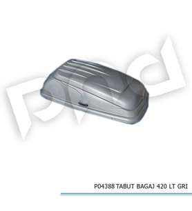 Tabut Port Bagaj 420LT Gri 155X85X45 CM